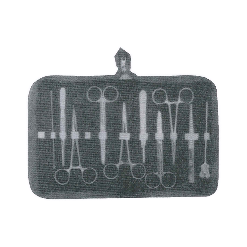Dissecting Set – Thumb Forceps 14 cm, 1×2 Teeth Forcep, Mayo Hegar Needle Holder (MB1-056)