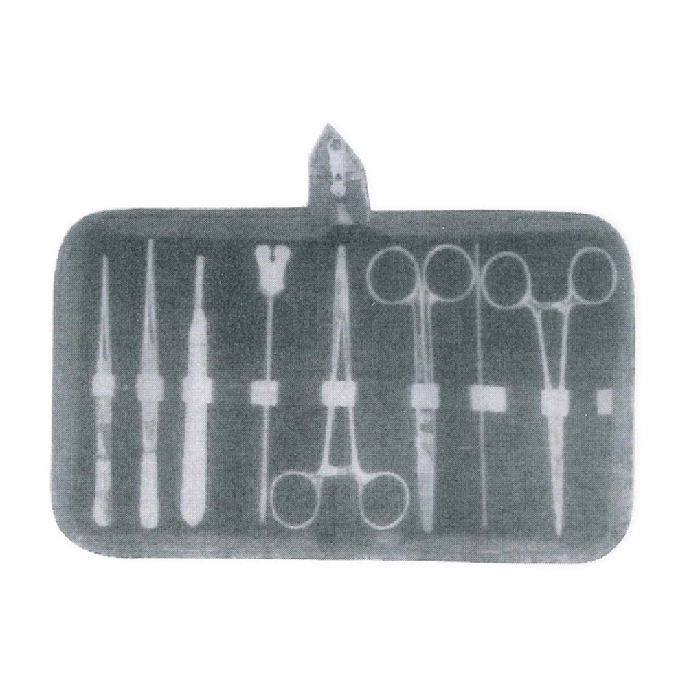 Dissecting Set – Thumb Forceps 14 cm, 1×2 Teeth Forcep, B.P. Handle No. 3 (MB1-062)