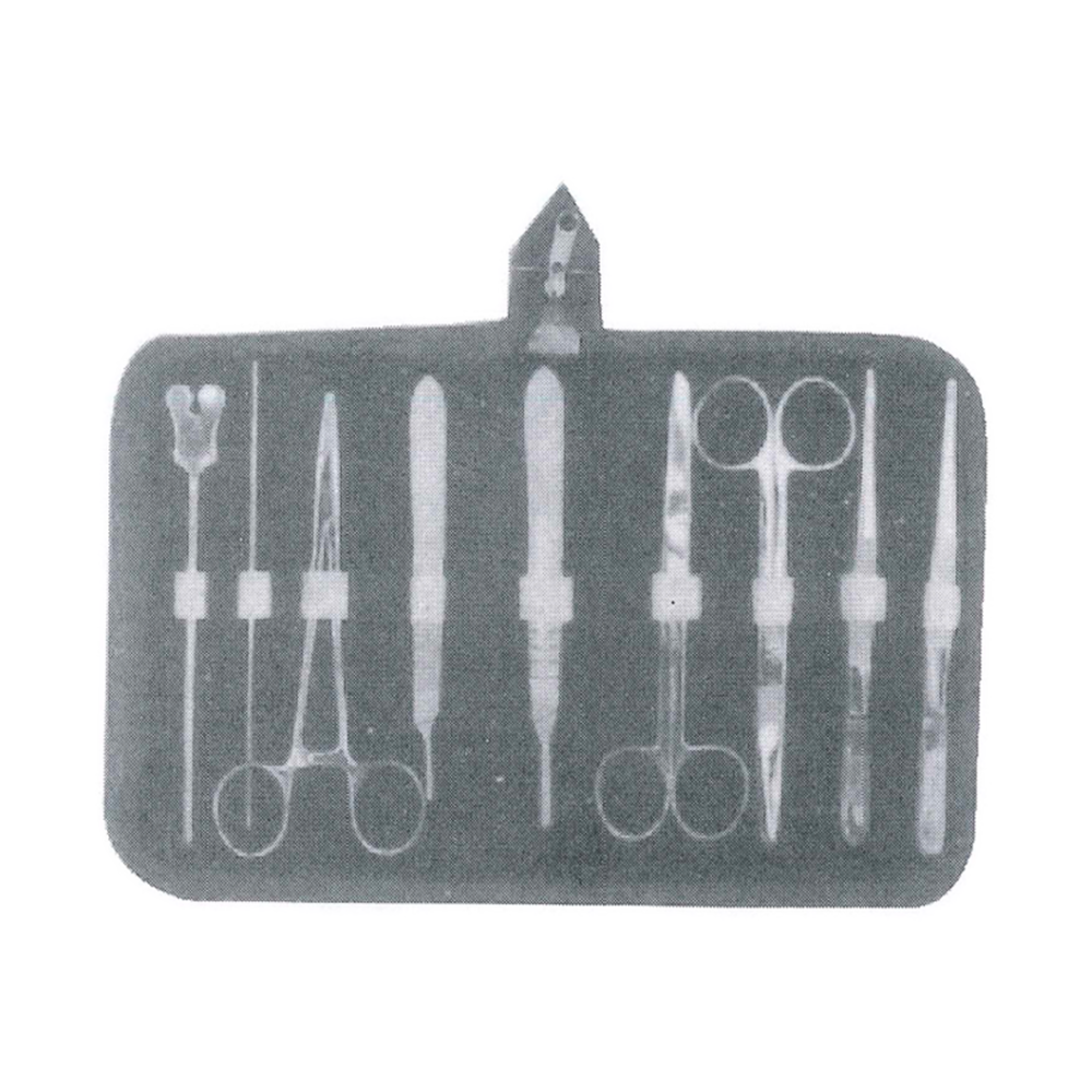 Dissecting Set – Grooved Director 14 cm, Probe Double 14 cm, Mayo Hegar Needle Holder (MB1-066)