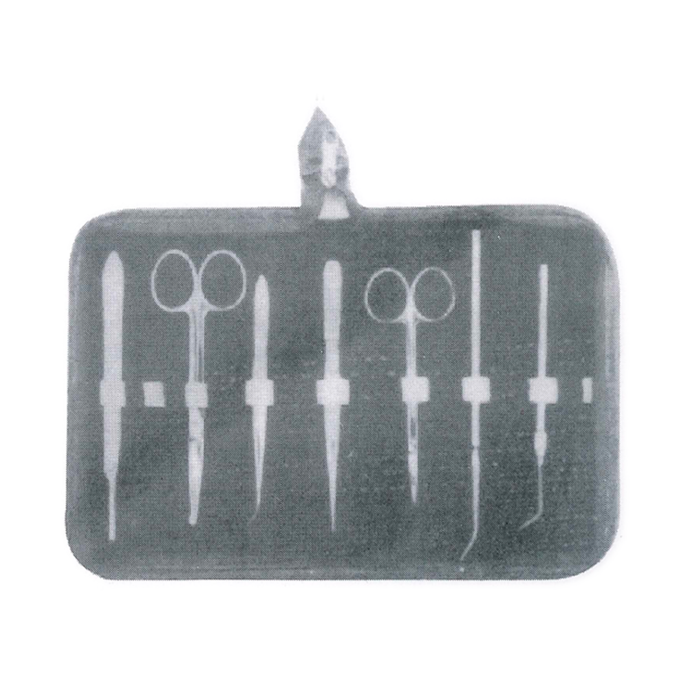 Dissecting Set – Teasing Needle with Chuck CVD, Huber Probe, Iris Scissor (MB1-068)