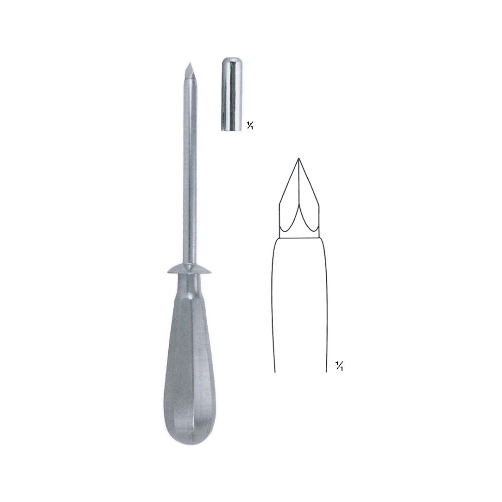 Nelson Trocar Thorax 9.5 mm Ø (MB2-032)