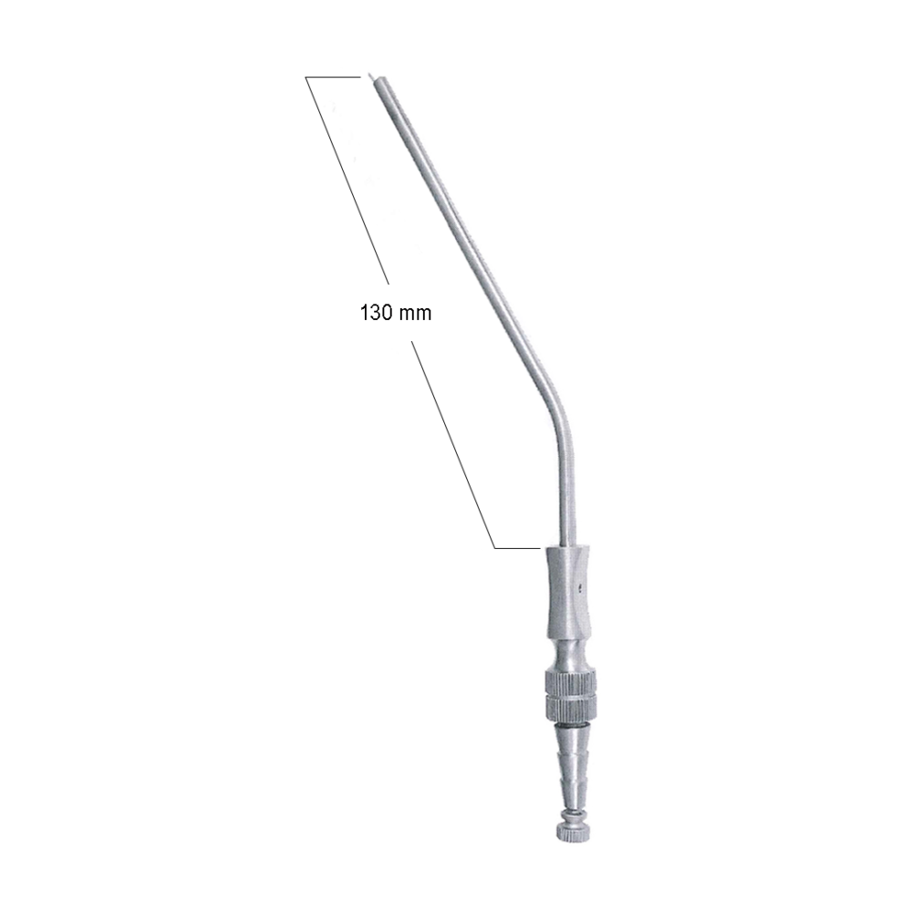 Frazier 30° Suction Tube 18 cm, 7″ – 15 Fr. (MB2-071)