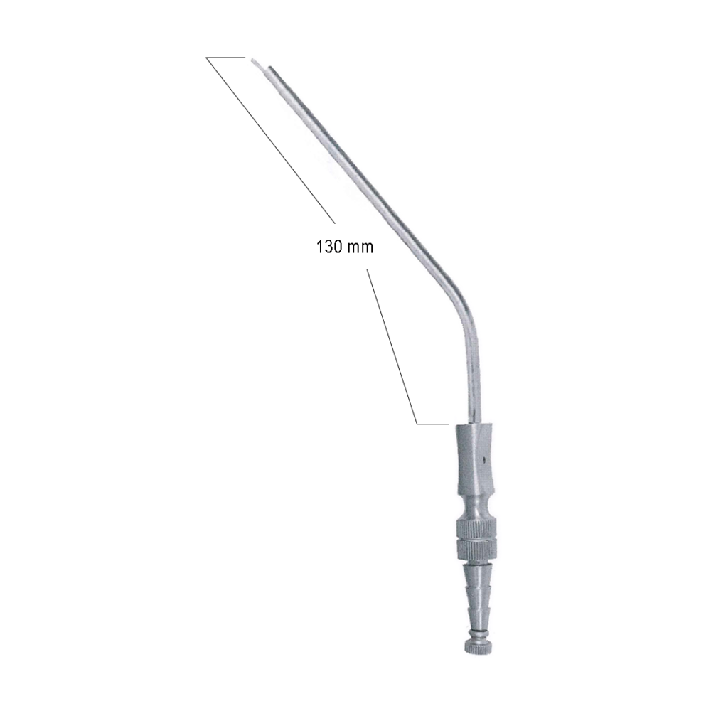 Frazier 45° Suction Tube 18 cm, 7″ – 12 Fr. (MB2-078)