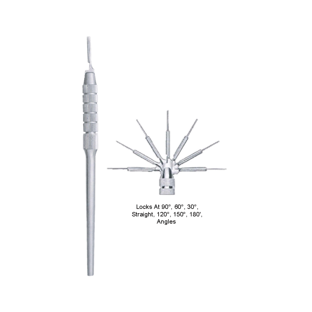 Siegel Round Scalpel Handle #3 16 cm, 6 1/4″ (MB3-006)