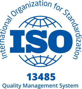 ISO 13485 quality management system logo