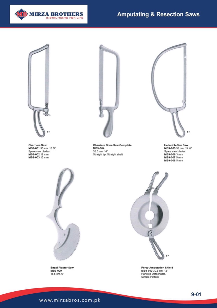 Bone Surgical Instrument catalogue – Mirza Brothers
