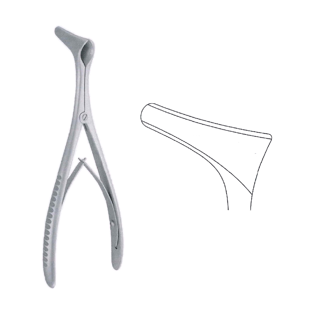 Hartmann Nasal Speculum 16 cm, 6 1/4" (MB10-148)
