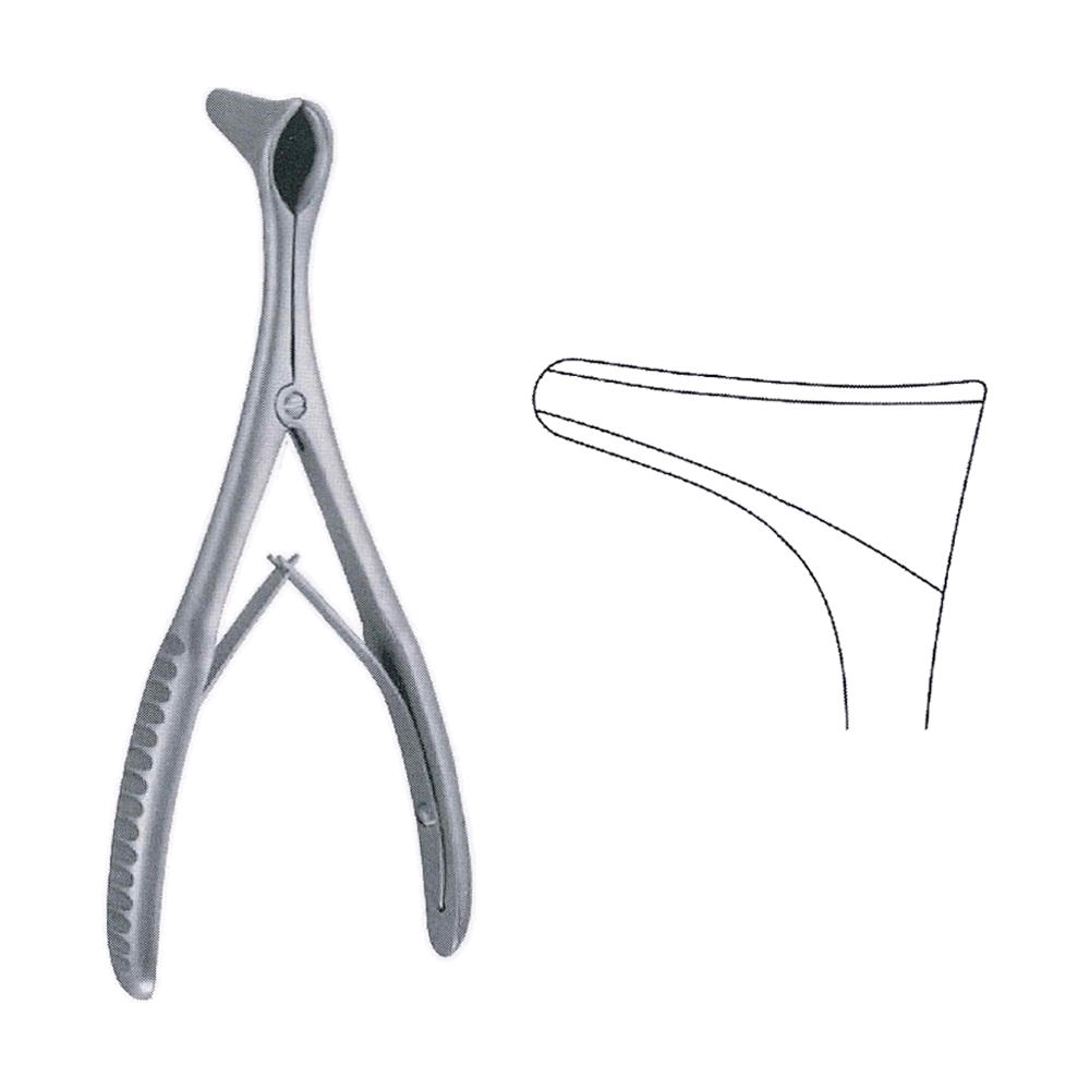 Mod. Wien Nasal Speculum 14.5 cm, 5 3/4" (MB10-166)