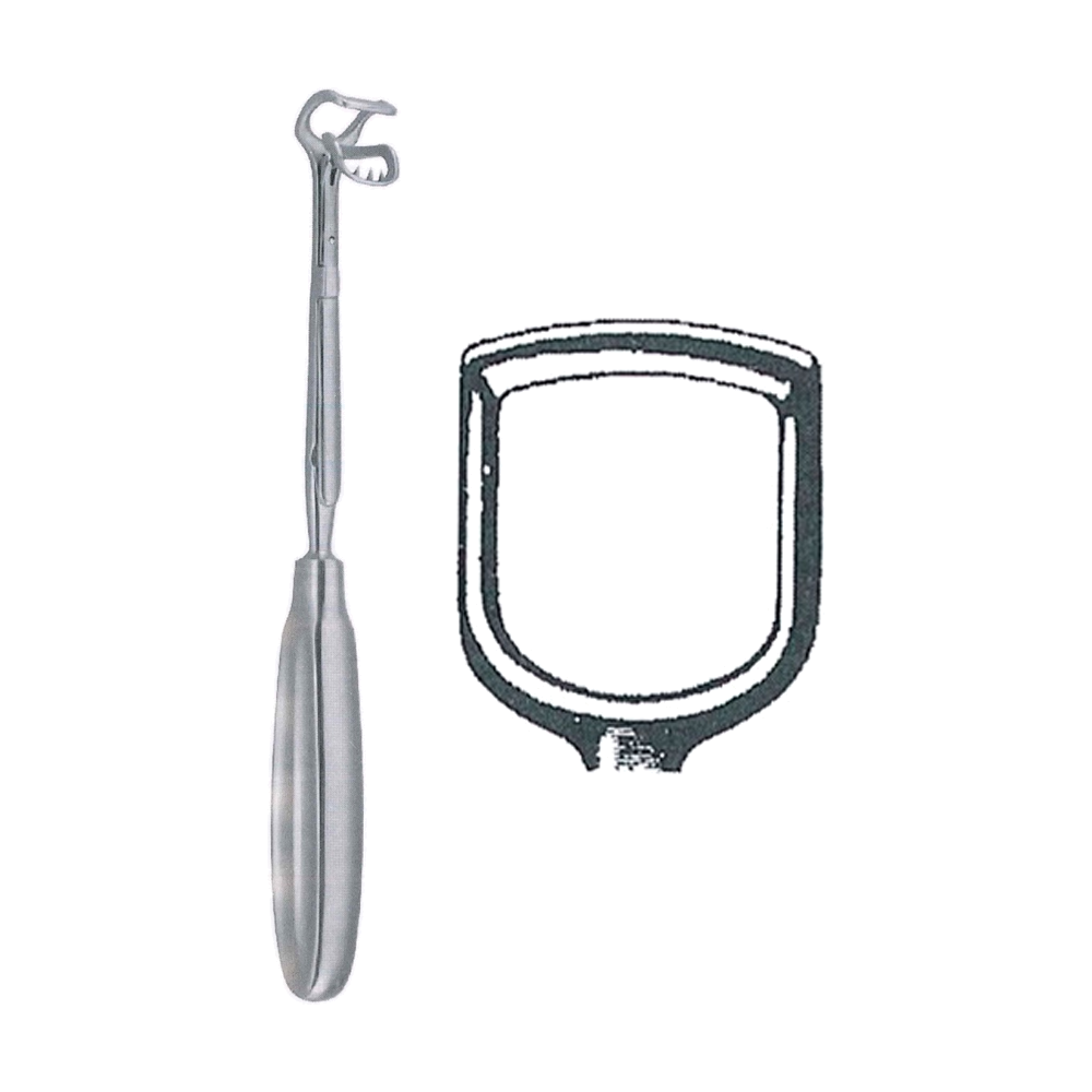St. Clair-Thomson Adenoid Curette 21 cm, 8 1/4" (MB10-272)