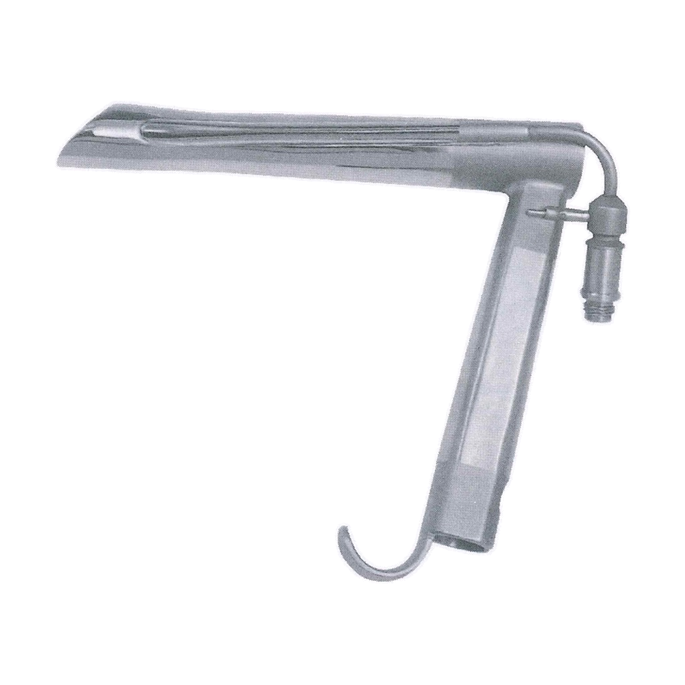 Tucker Mid-Lighted Side Slide Laryngoscope, Overall Length 91 mm, Min. I.D. 6.9 mm (MB10-399)