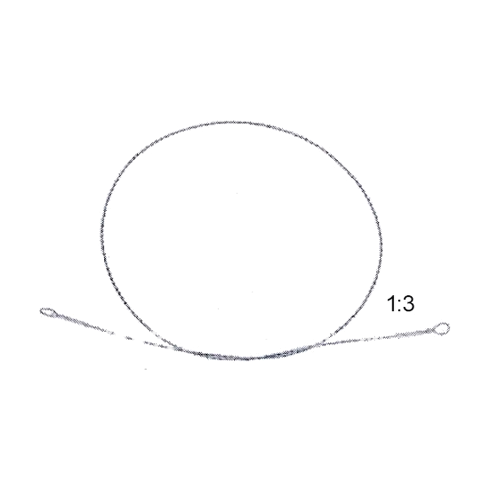 Gigli Wire Saw 30 cm, 12", 6 Wires Twisted (MB11-015)