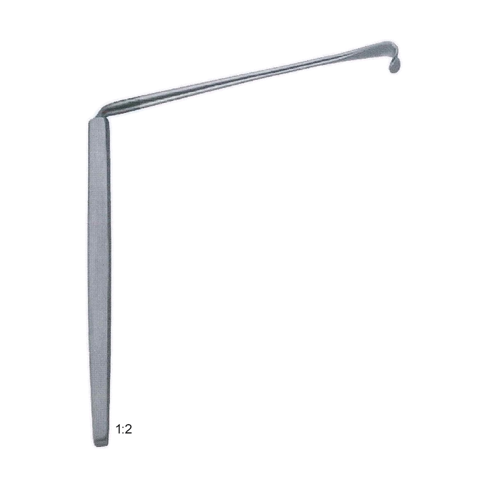 Love Nerve Dura Hook Retractor 19 cm, 7 1/2", 90° Angled (MB11-077)