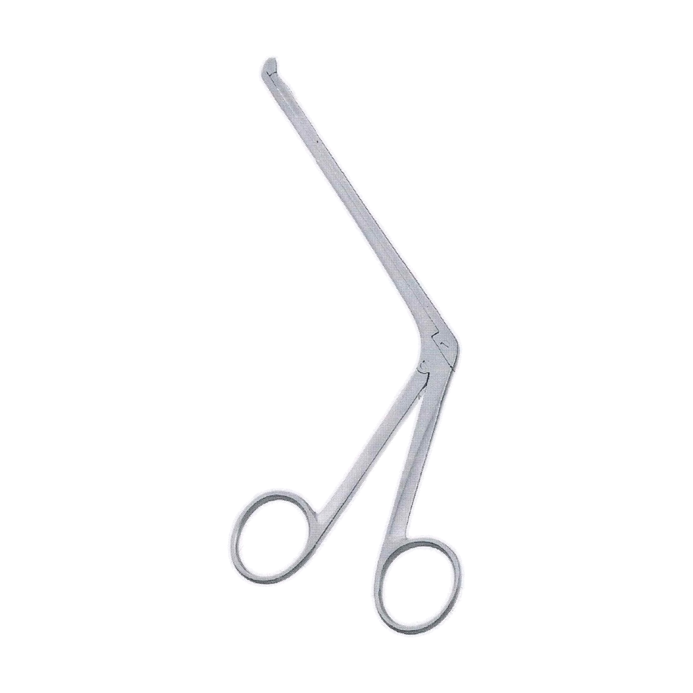 Peapod Intervertebral Disc Rongeurs 5 1/2", Angle Up, 1.5mm, X-Small (MB11-250)