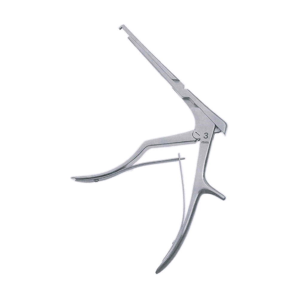 Schlesinger Cervical Rongeur Thin Tips, 6" (15.2 cm) Shaft, Up-Bite, 3mm (MB11-334)