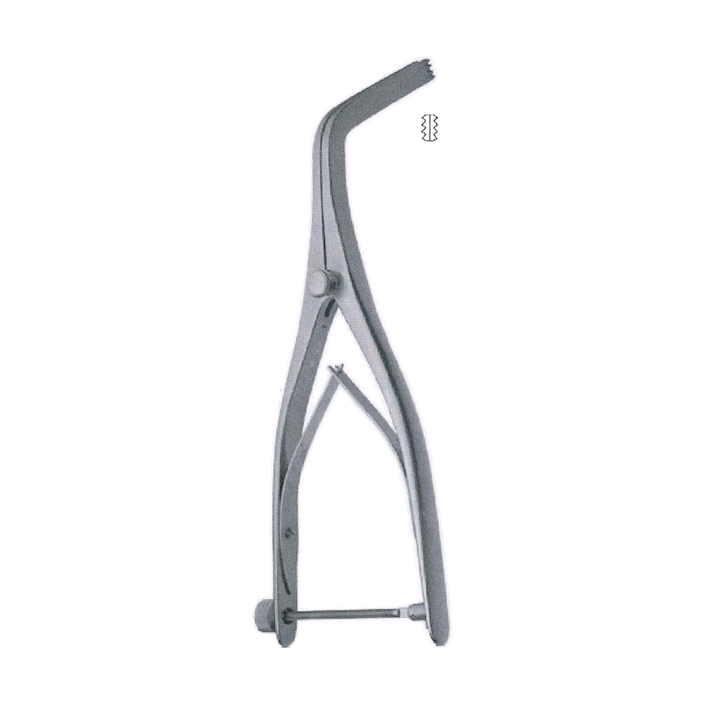 Inge Retractor 20 cm, 8", Toothed with Spindle (MB11-560)