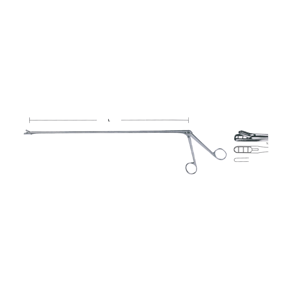 Yeoman Intestinal Polypous Grasping Forceps 28 cm, 11" (MB12-055)