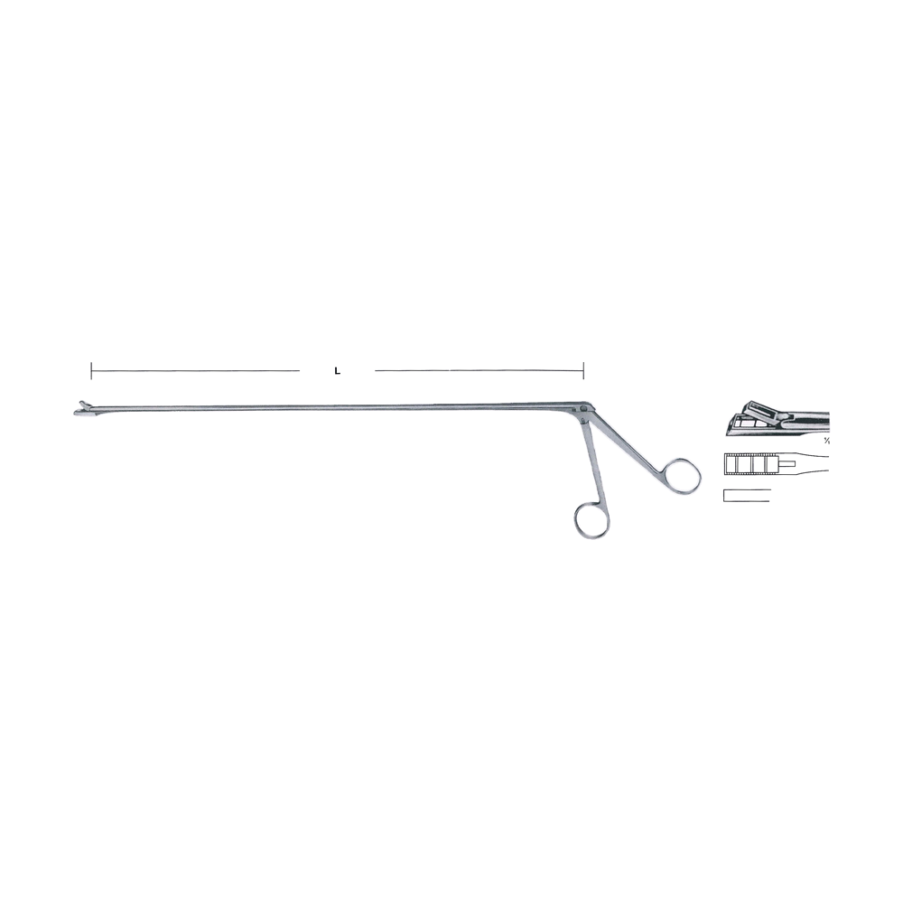 Yeoman Intestinal Polypous Grasping Forceps 28 cm, 11" (MB12-058)