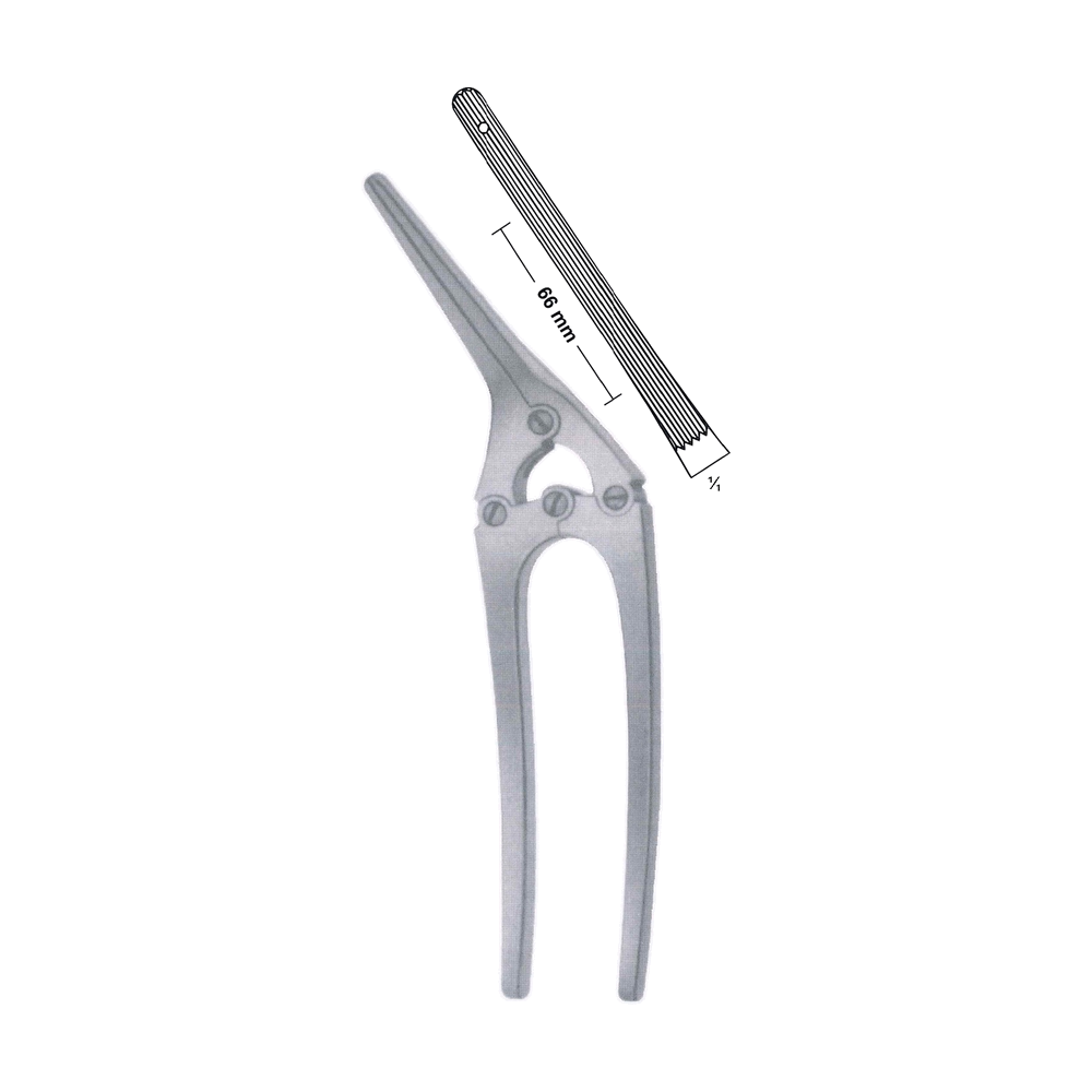 Payr-Baby Crushing Intestinal Clamp 15 cm, 6", Without Pin (MB12-067)