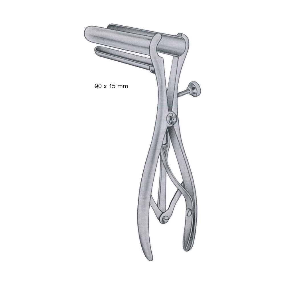 Mathieu Rectal Speculum 19.5 cm, 7 3/4", 90 x 15 mm (MB12-077)