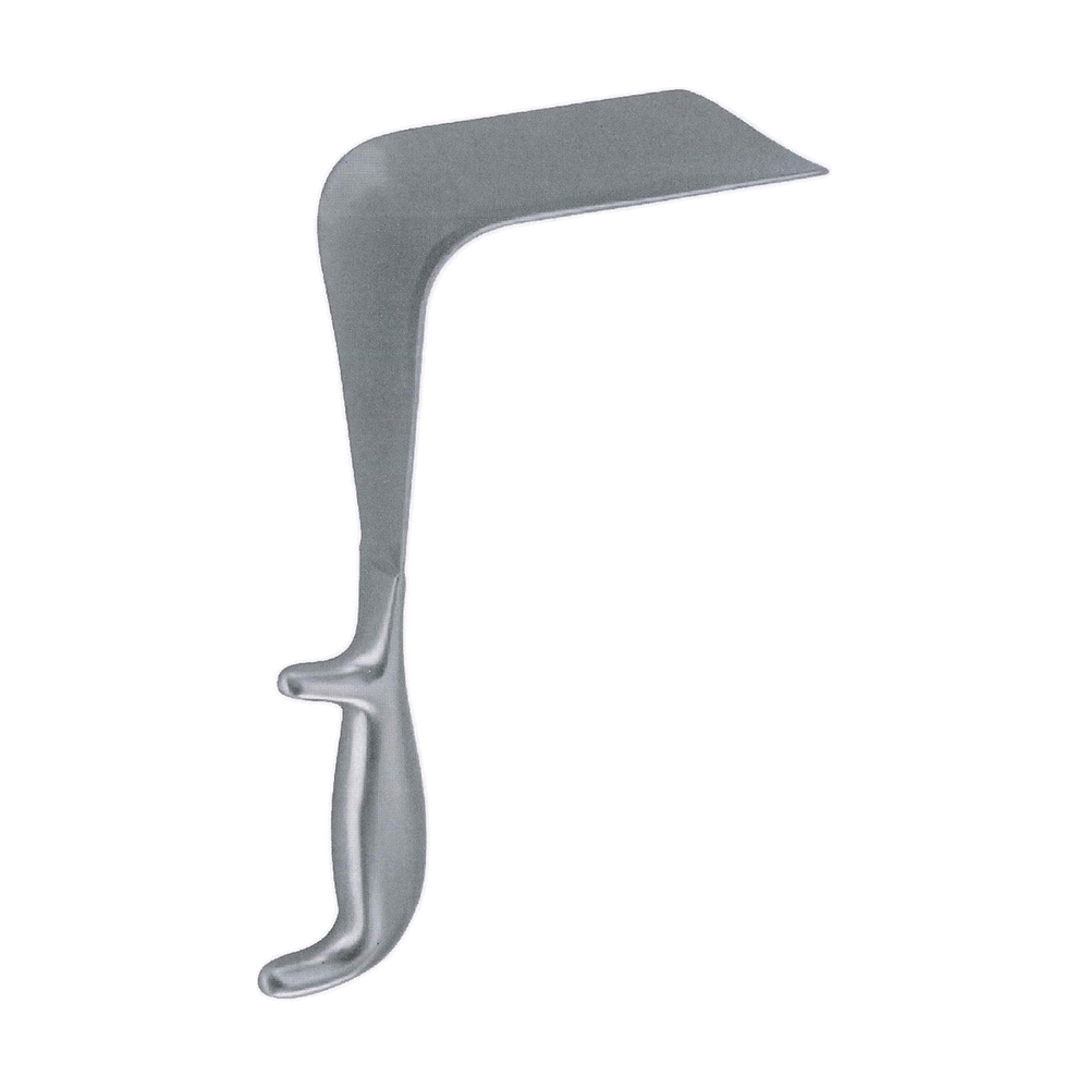 Doyen Speculum & Retractor 24.0 cm, 9 1/2″, Slightly Concave – 55 mm × 35 mm (MB13-097)