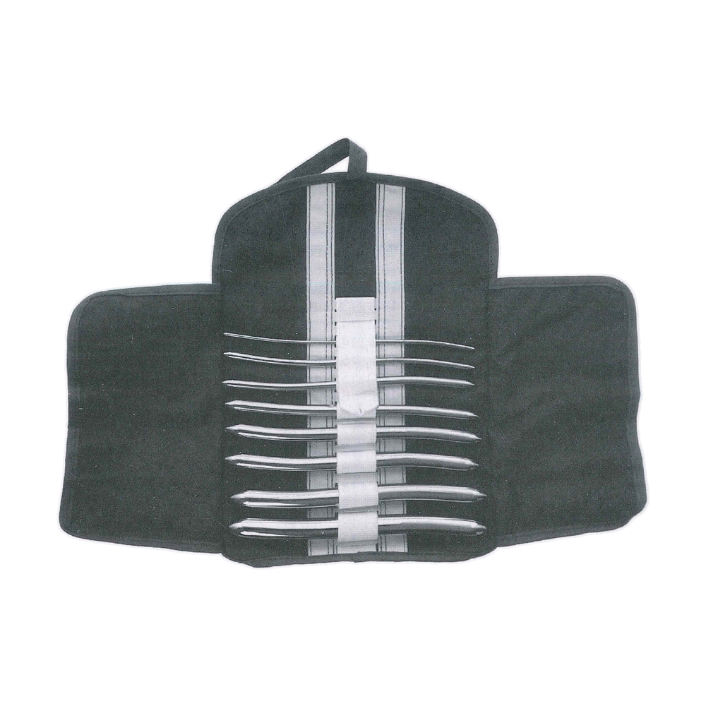 Hegar Uterine Dilators 8 Set W/Roll (MB13-233)