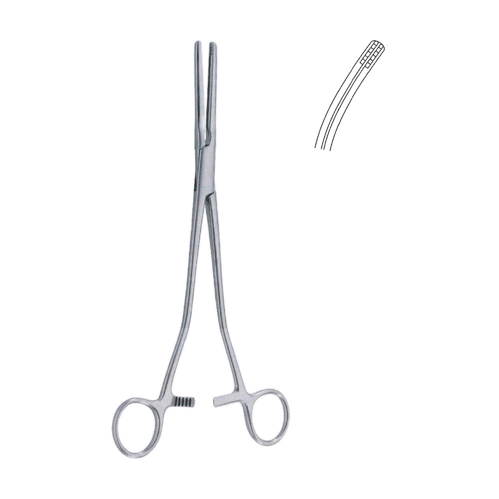 Parametrium Hysterectomy Forceps – 21.0 cm, 8 1/4″ (MB13-245)