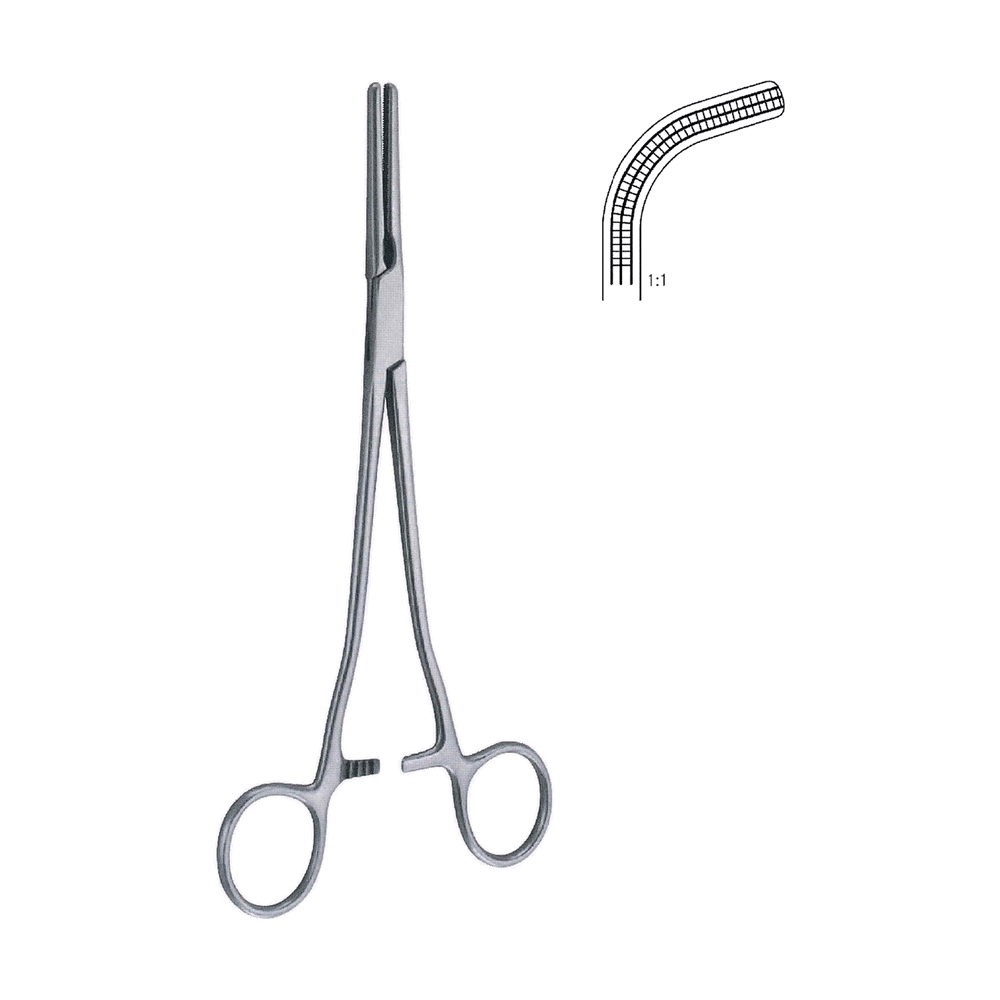 Rogers Parametrium Hysterectomy Forceps – Fig. 4, 20.5 cm, 8″ (MB13-264)