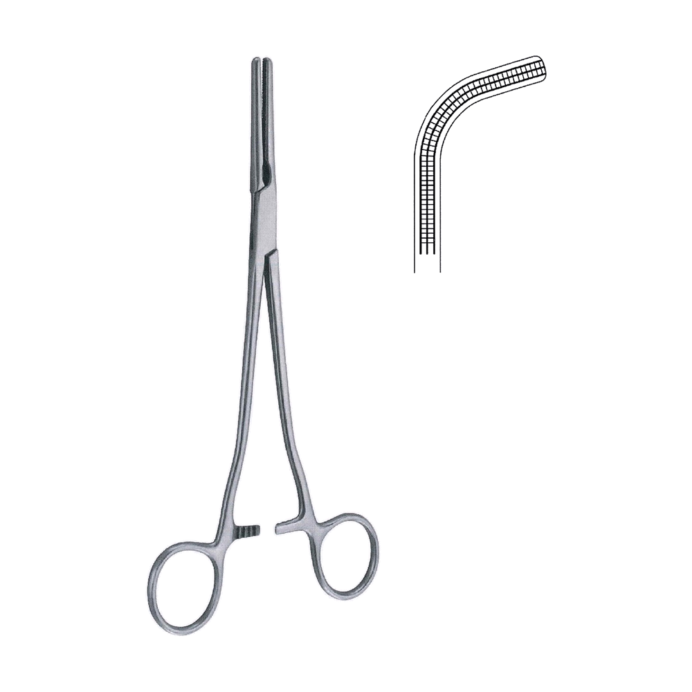 Rogers Parametrium Hysterectomy Forceps – Fig. 4, 23.0 cm, 9″ (MB13-268)