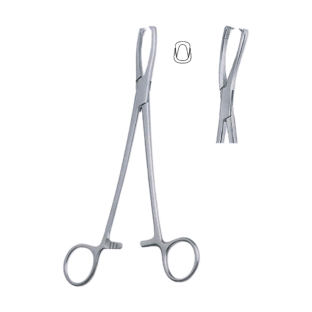 Jacobs Uterine Vulsellum Forceps 21.0 cm, 8 1/4″ (MB13-289)
