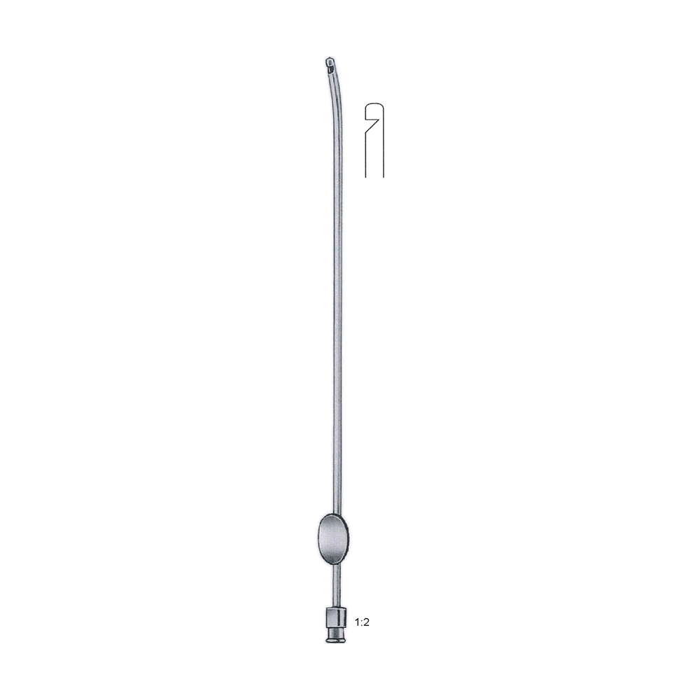 Uni – Randall Aspirating Curette 4 mm Ø, 24.0 cm, 9 1/2″ (MB13-324)