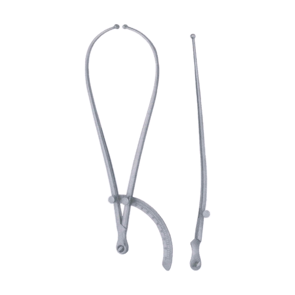 Collin Pelvimeter, Obstetrical Forceps, With Additional Straight Arm (MB13-512)
