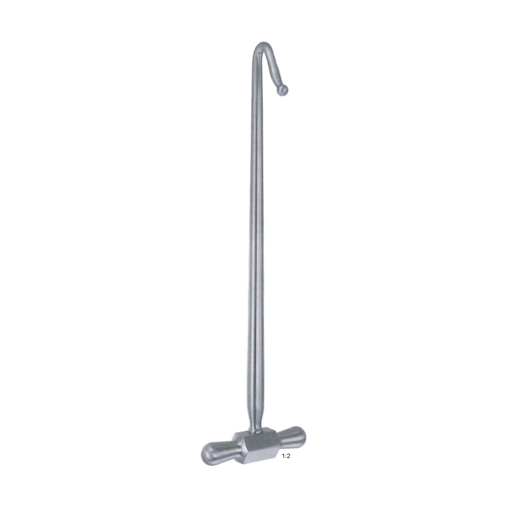 Braun Midwifery Decapitating Hook 32.5 cm, 12 3/4″ (MB13-537)