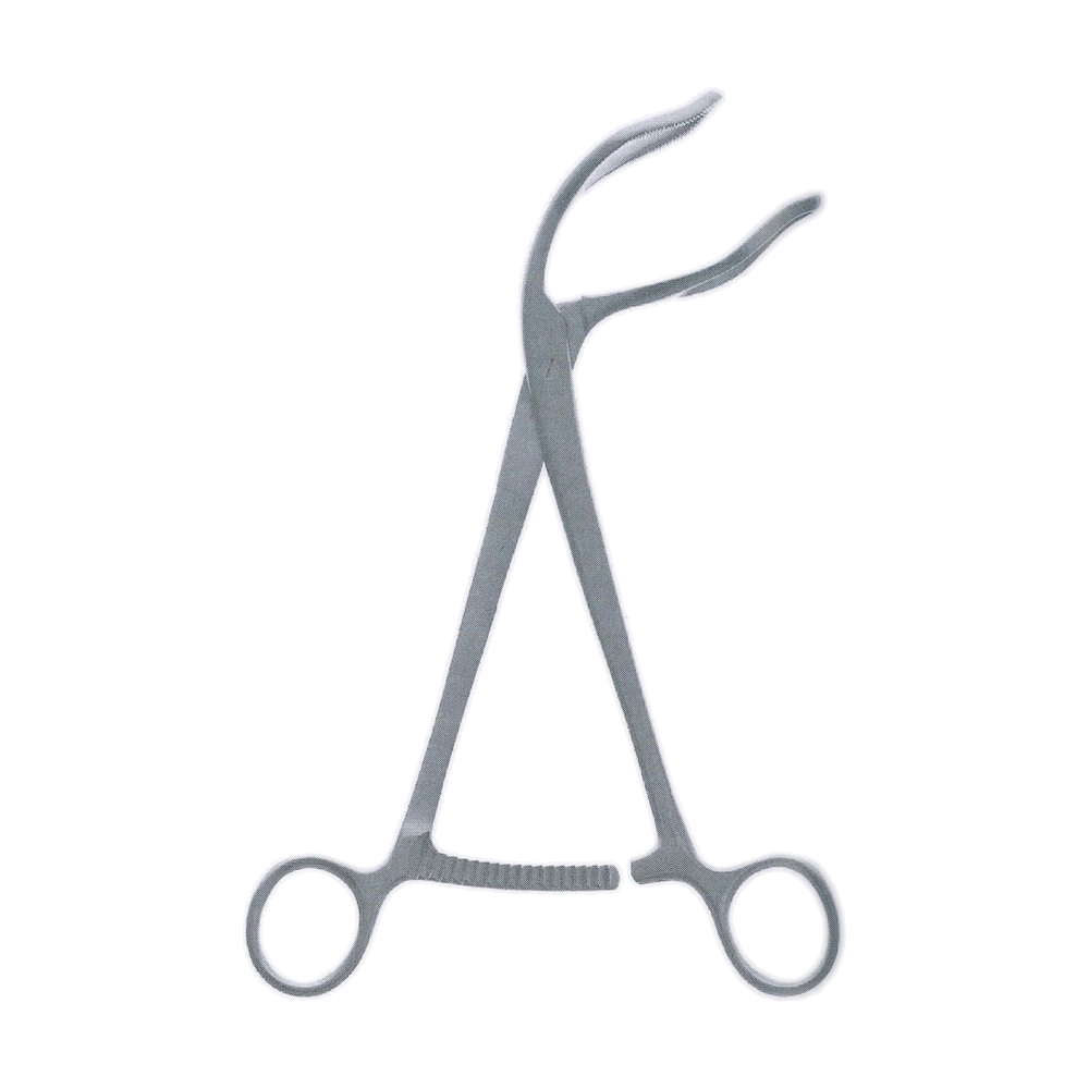 Somer Kidney Elevating Stone Clamps Forceps 23.5 cm, 9″ (MB14-008)