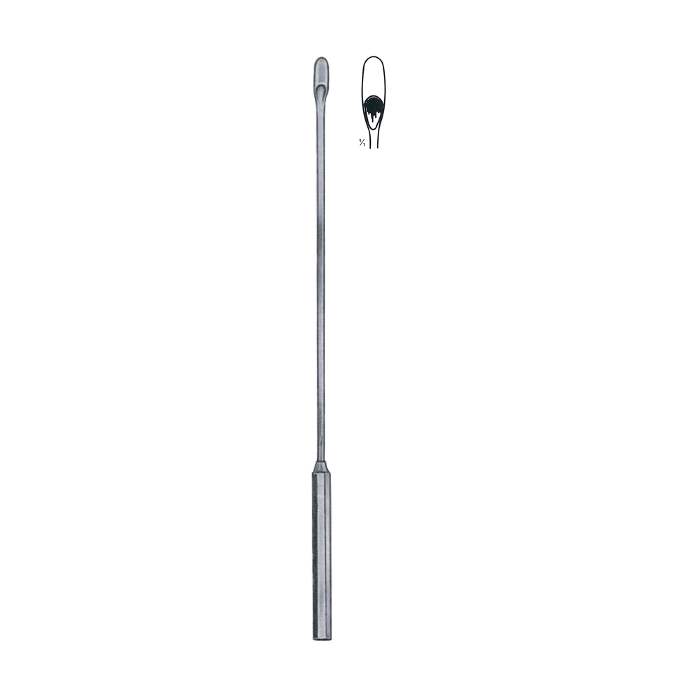 Desjardins Probe & Catch with Flexible Shaft 28 cm, 11″ – 21 F.G. (MB14-017)
