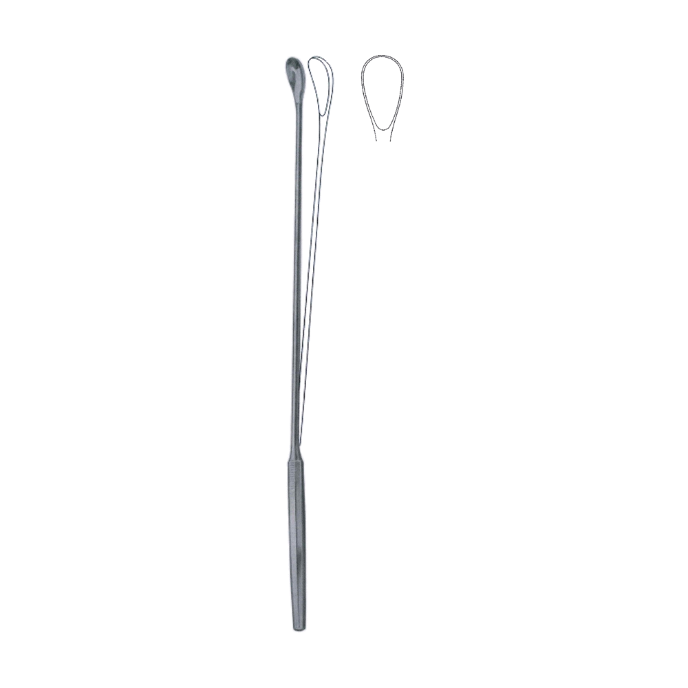 Luer-Koerte Modif With Malleable Shaft Fig. 5 – 15 mm, 31 cm, 12.20″ (MB14-041)