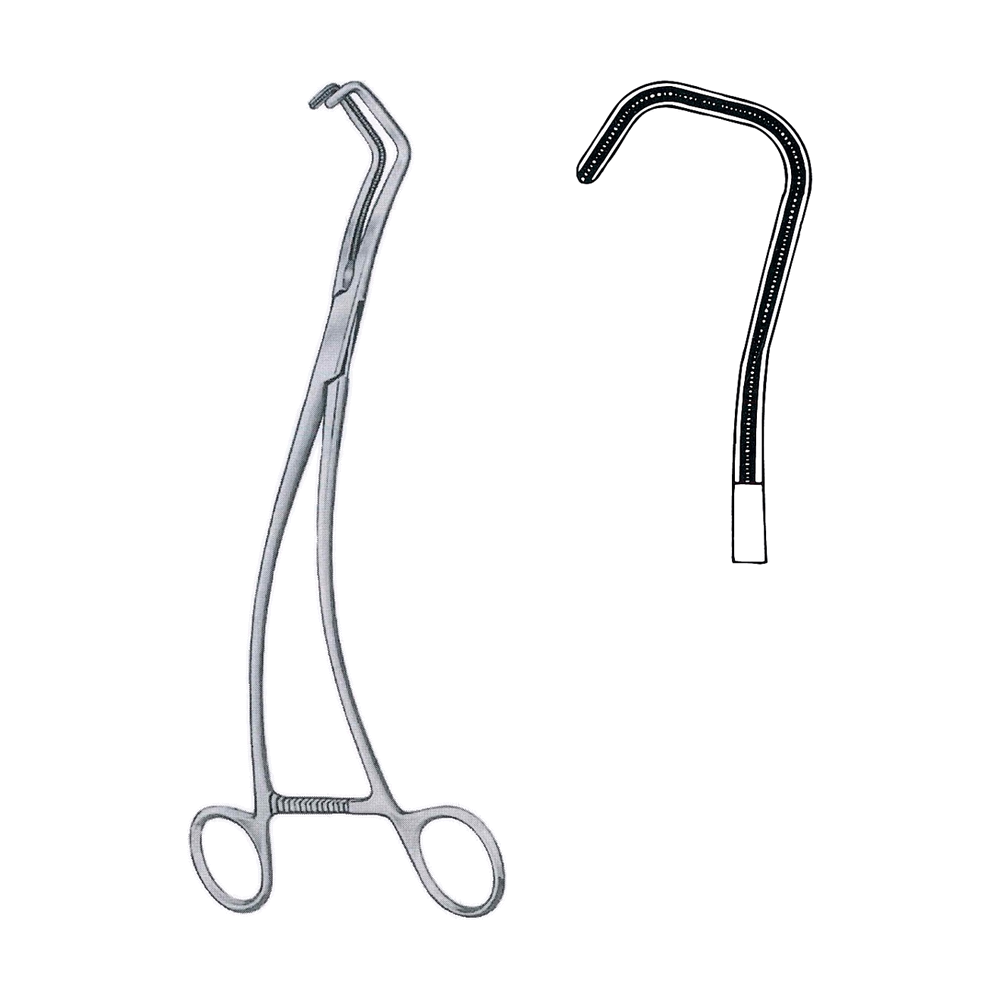Uro-Tangential Gall Stone Forceps 26 cm, 10 1/4″ (MB14-162)