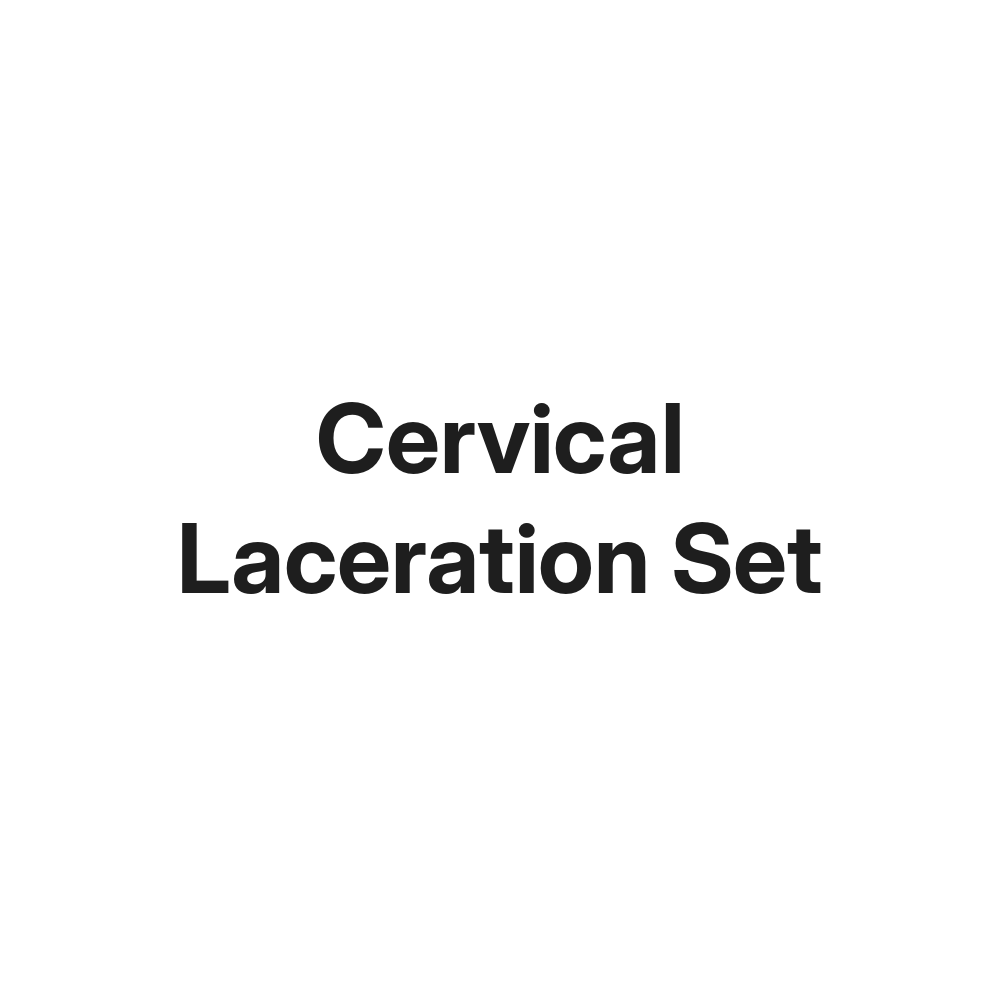 Cervical Laceration Set (MB16-010)