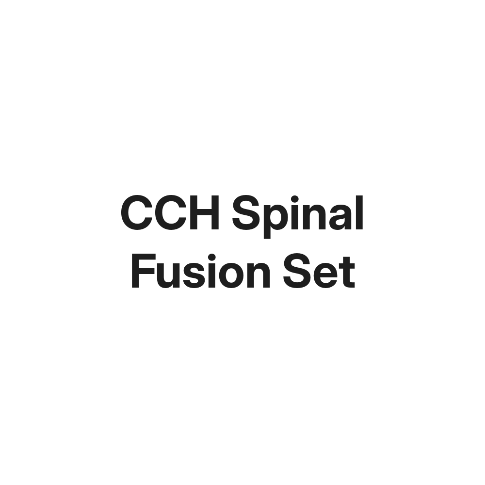 CCH Spinal Fusion Set (MB16-020)
