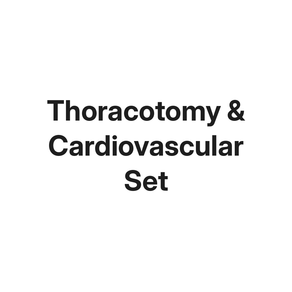Thoracotomy & Cardiovascular Set (MB16-024)