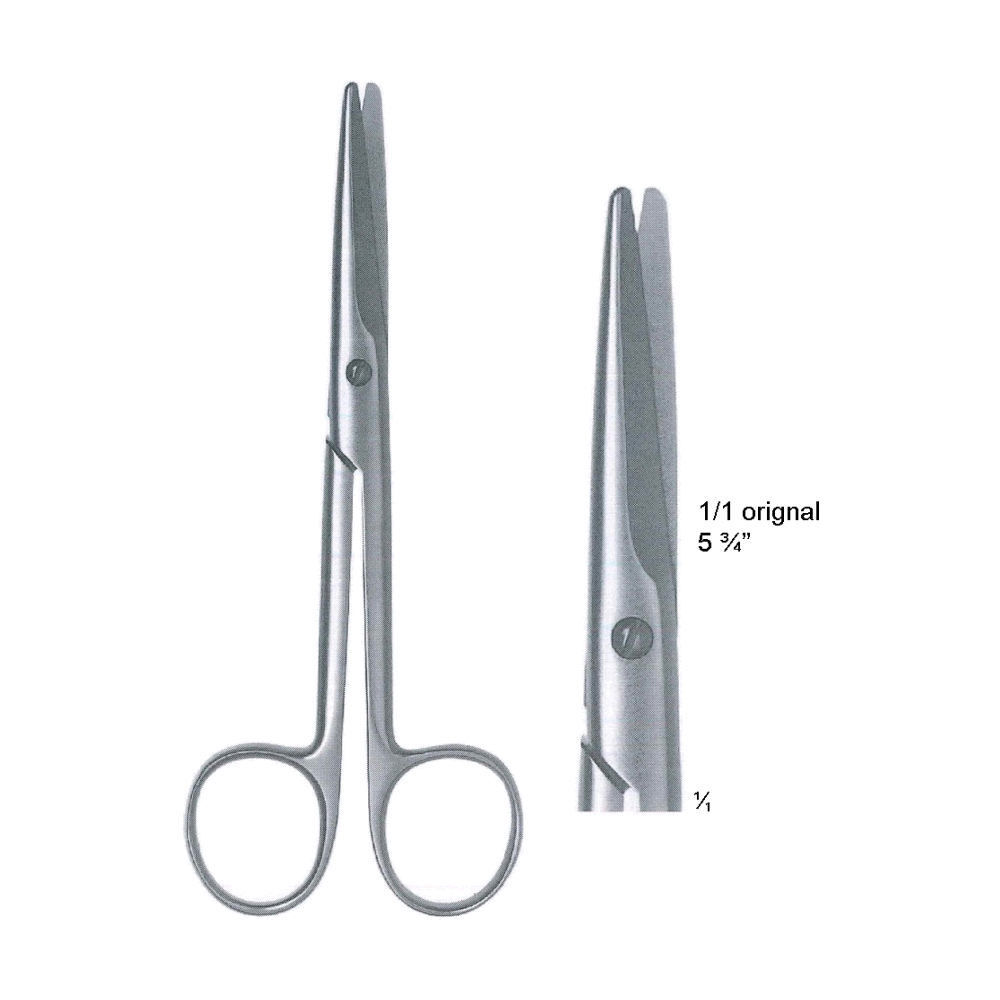 Mayo Dissecting Gynecological Scissors 14.5 cm, 5 3/4", B/B Str. (MB4-061)