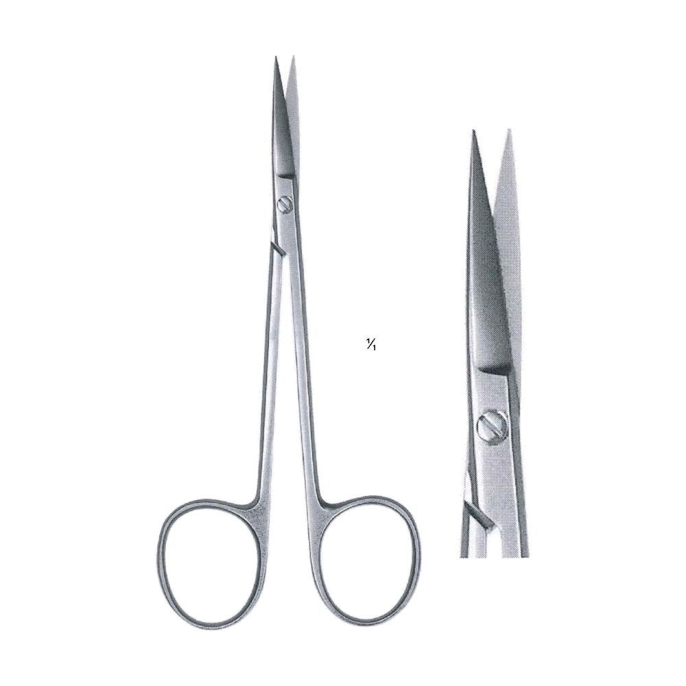 Kelly Operating, Dissecting Scissors 16 cm, 6 1/4", S/S Str. (MB4-149)