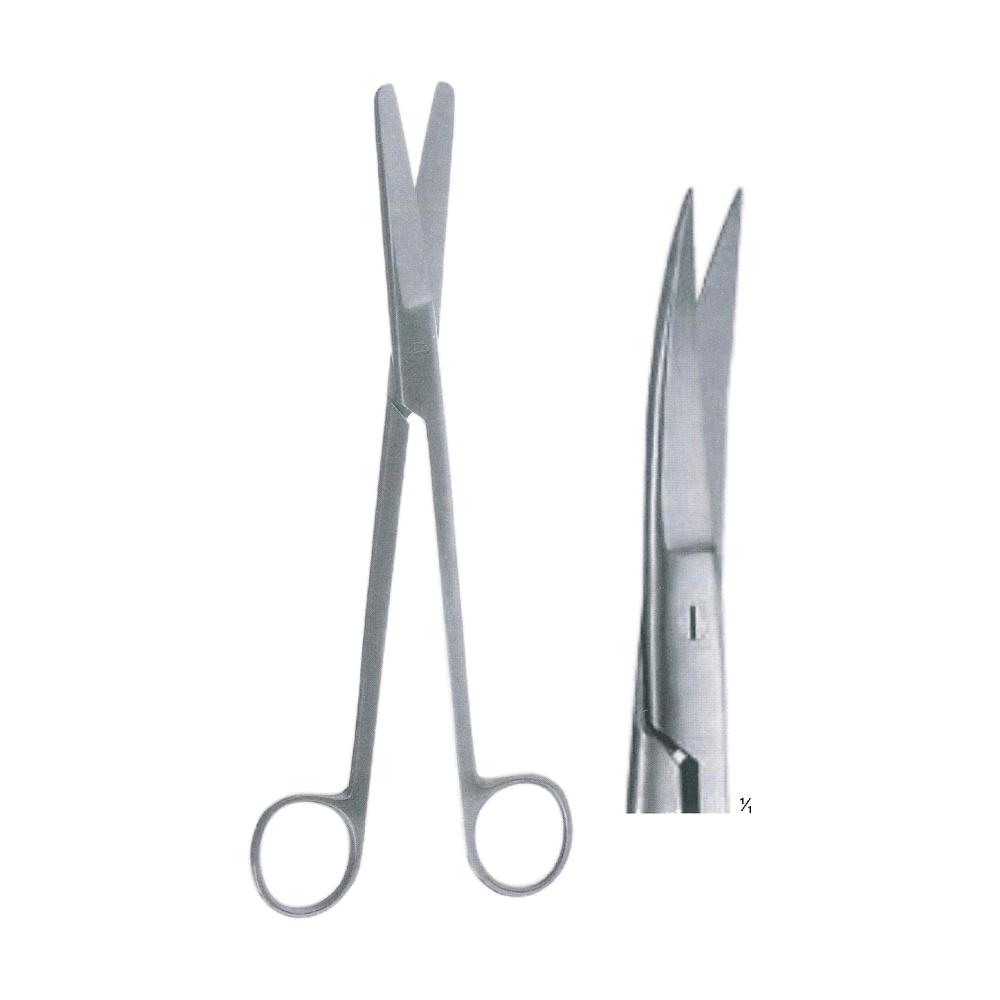 Sims Dissecting Gynecological Scissors 20 cm, 8", Cvd. S/S (MB4-165)