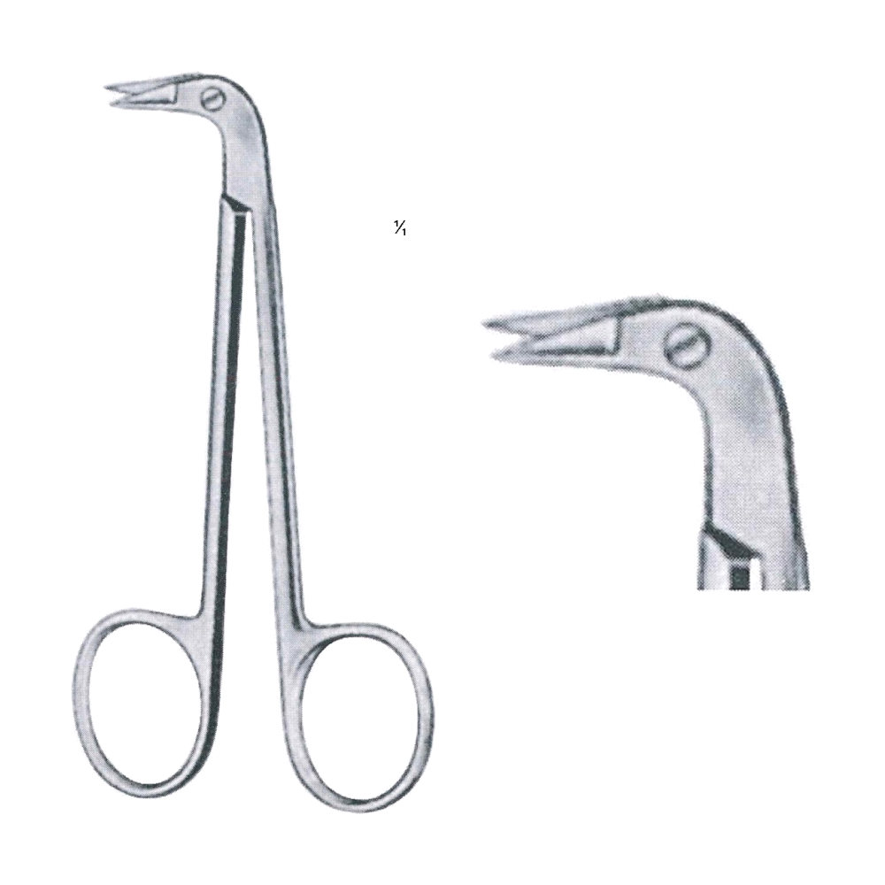 Favaloro Coronary 10.5 cm, 4 1/4", S/S Angled 90° (MB4-212)