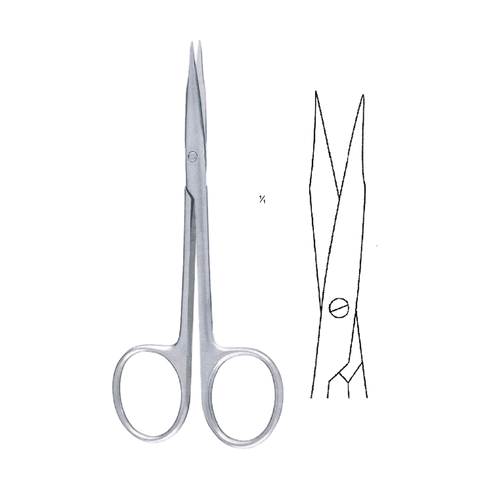 Stevens Scissors 10 cm, 4", S/S Str. (MB4-216)