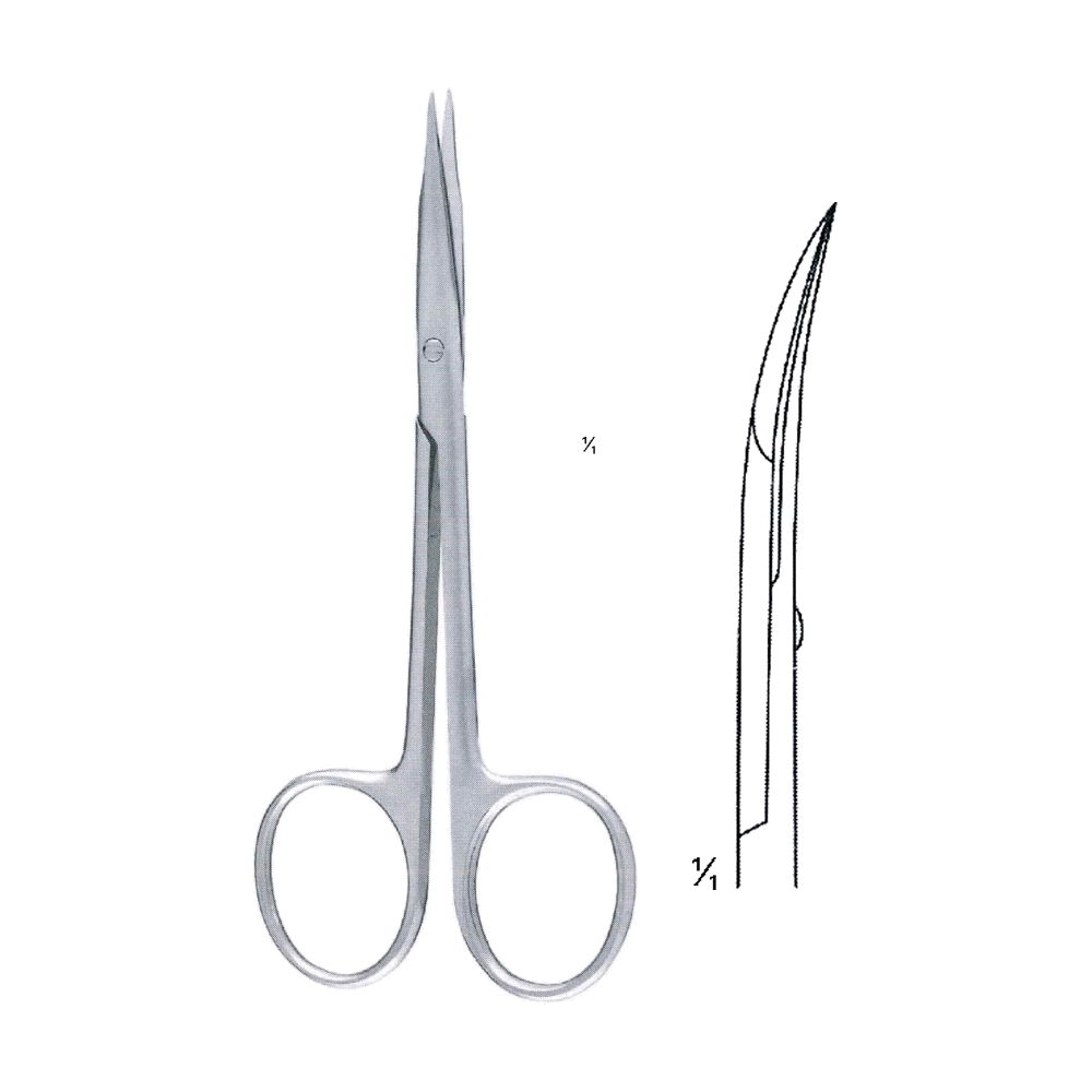 Stevens Scissors 10 cm, 4", S/S Cvd. (MB4-218)