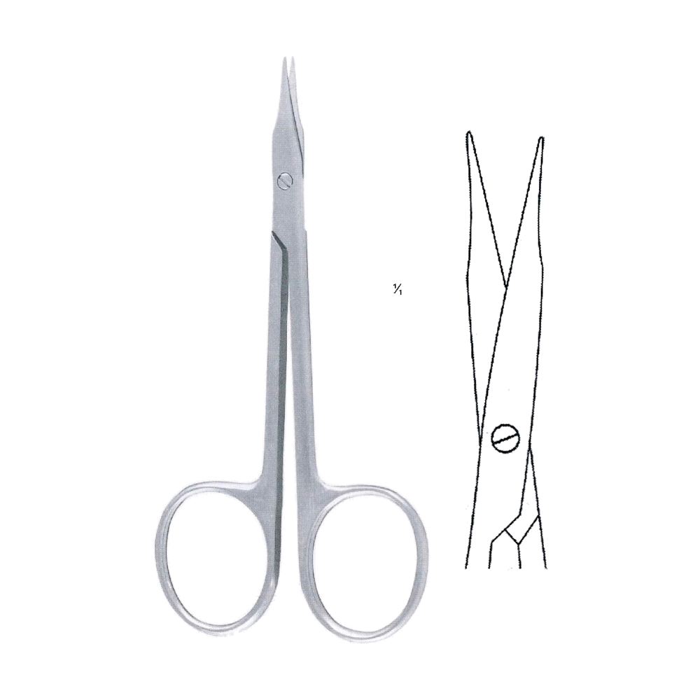 Stevens Scissors 10 cm, 4", B/B Str. (MB4-220)