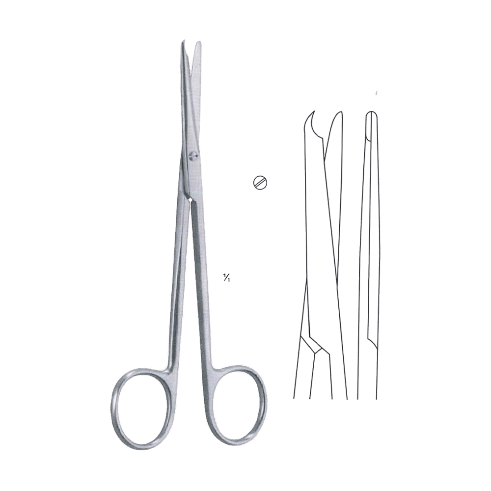 Buck Stitch Scissors 14.5 cm, 5 3/4", Str. (MB4-230)