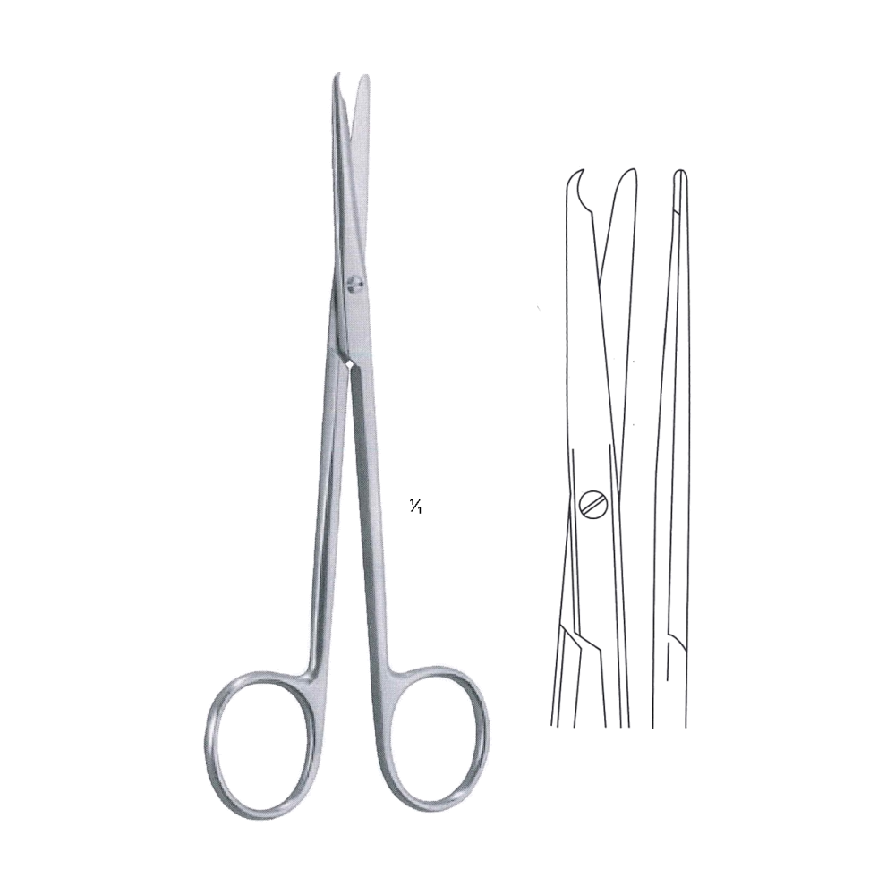 Buck Stitch Scissors 18 cm, 7", Str. (MB4-231)