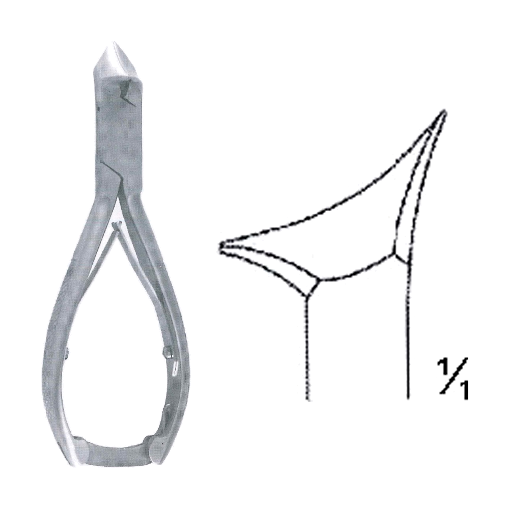 Nail Nippers 14 cm, 5 1/2" (MB4-271)