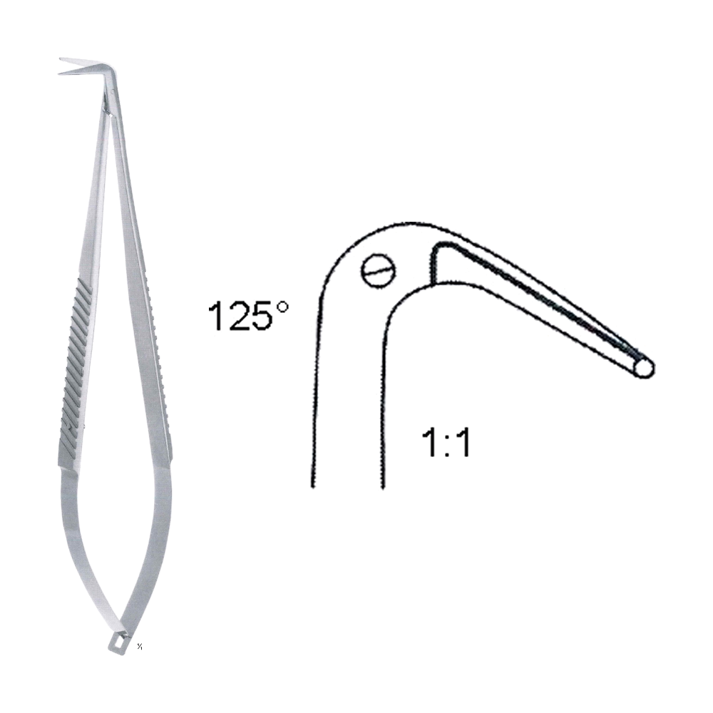 Artery Scissors 18 cm, 7", 125° (MB4-281)